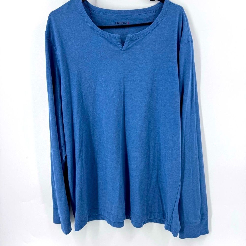 UNTUCKit Classic Blue Long Sleeve Shirt